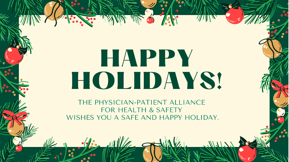 Enjoy the Holidays – Keep Yourself and Your Community Safe!