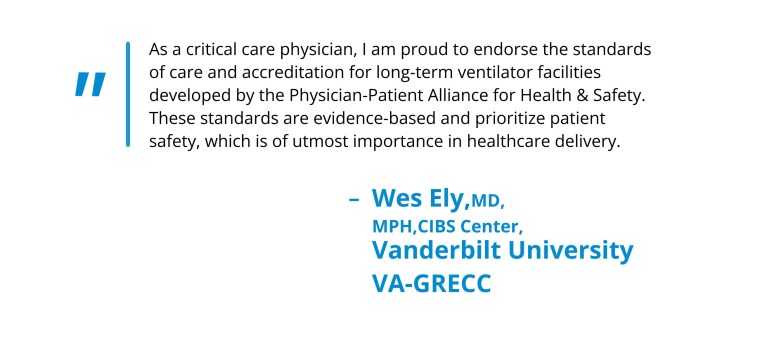 Wes Ely Quote - Enhanced Respiratory Care